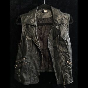 Leather Vest